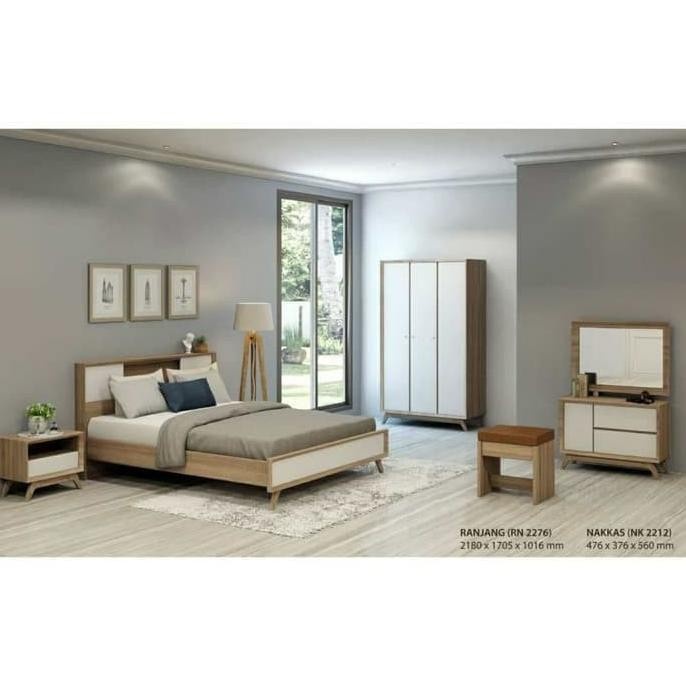 Paket Set Furniture Kamar Tidur Minimalis Agusto
