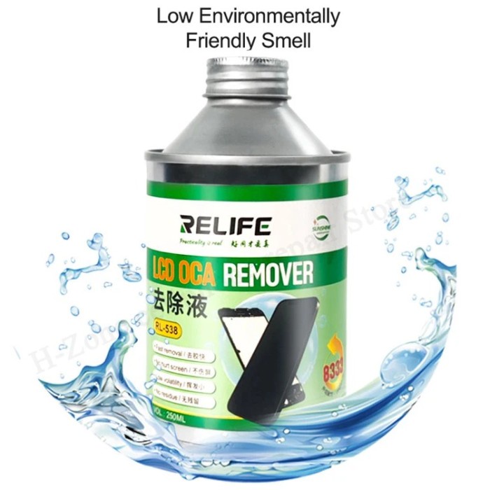 

CAIRAN RELIFE RL-538 REMOVER GLUE PENGHILANG LEM OCA KERING- LOCA-UV