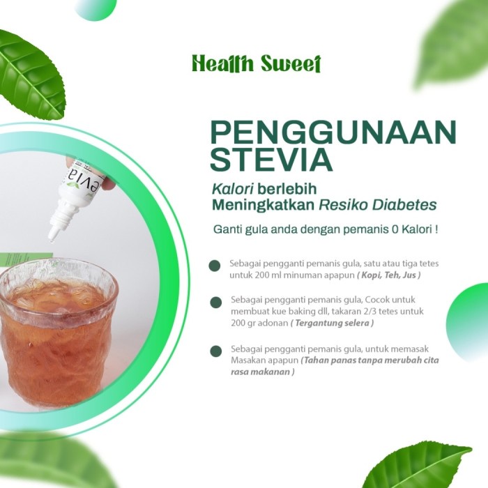 

Stevia royal Gula Stefia dengan pemanis alami