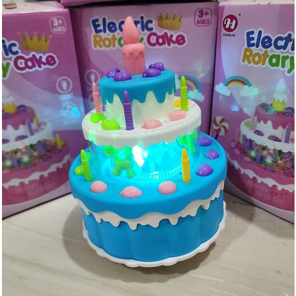 

MAINAN KUE ULANG TAHUN BIRTHDAY CAKE MUSIK & LAMPU