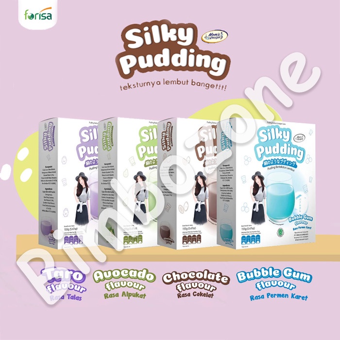 

Ready Stok" Puding Bertekstur Lembut Puyo Premix Mom'S Recipe Silky Pudding