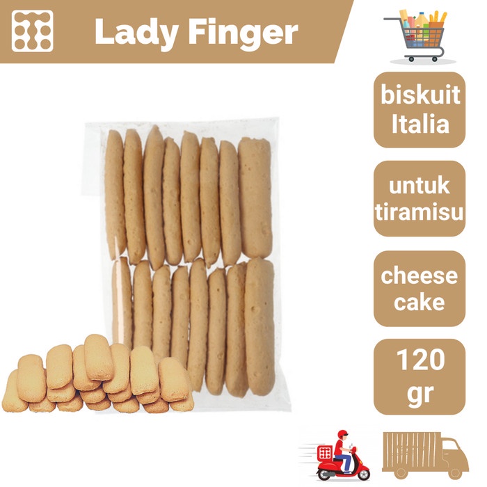

Ready Stok" Lady Finger Titan Baking (100 Gr)