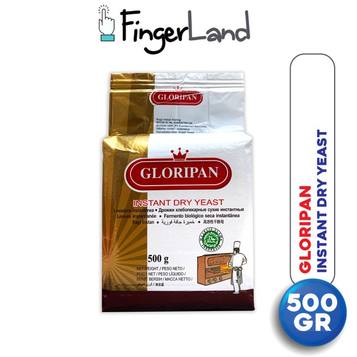

Ready Stok" Gloripan Instant Yeast 500 Gram Ragi Kering Instan
