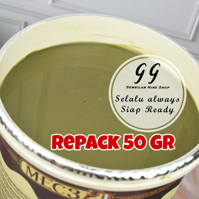 

Ready Stok" Mec3 50 Gram Pasta Pistacchio 100% Pure Pistachio Paste California