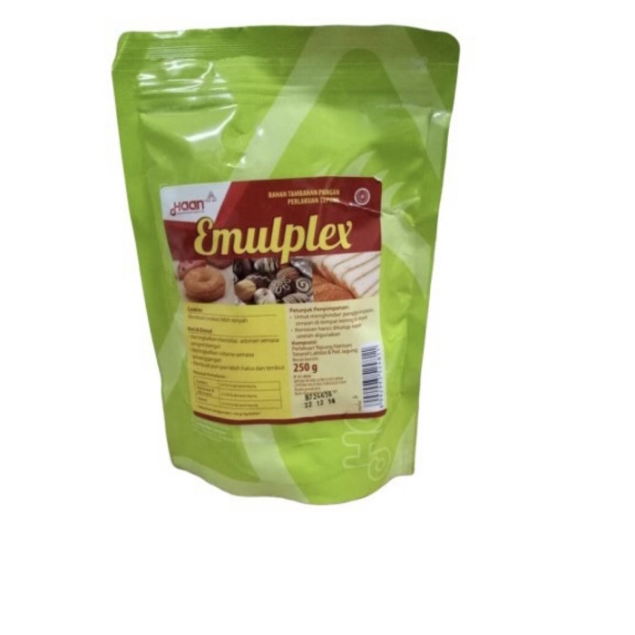 

Ready Stok" Haan Emulplex 250Gr Emplex Repack Emplex Perenyah Kue Kering
