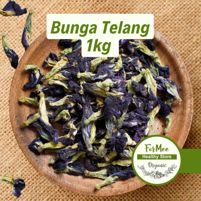 

1kg Bunga Telang Kering / Dried Butterfly Pea