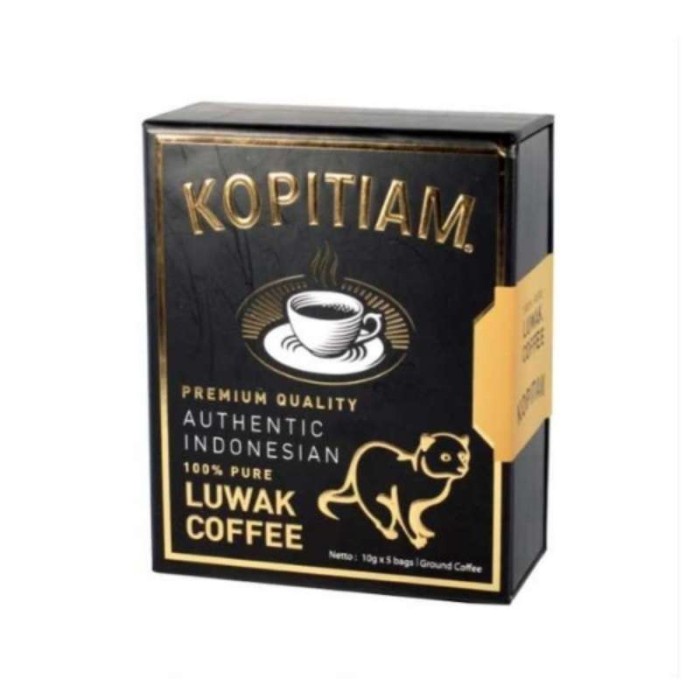 

Kopitiam 100% pure luwak coffee 5x10gr