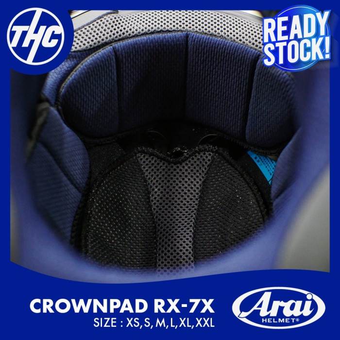 ARAI HELMET RX-7X CROWN PAD (BUSA HELM)