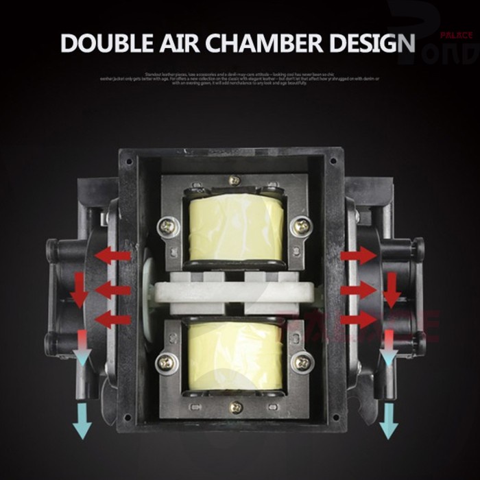 Aerator Kolam Sunsun YT 898 Air Pump AC DC Hi Blow Aerasi Batterai