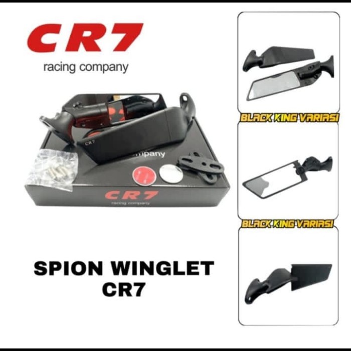 SPION WINGLET BAHAN FULL CNC MEREK CR 7 FERING