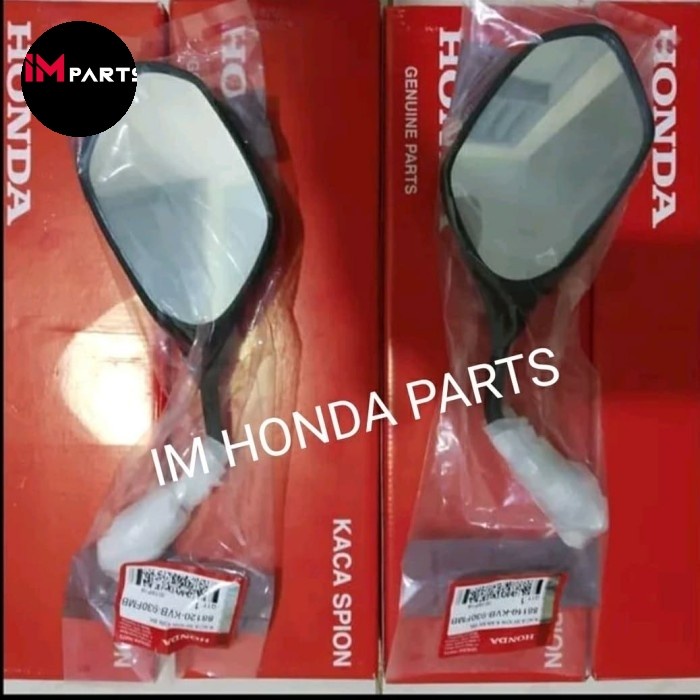 kaca spion kanan kiri Honda Vario 110 lama karbu hitam original AHM