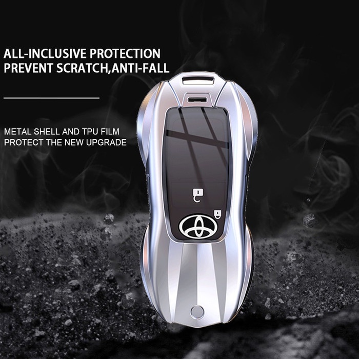 Cover Kunci Mobil Toyota Avanza Raize Veloz Baru 2022 - 2024 Agya Gantungan Kunci Mobil Toyota