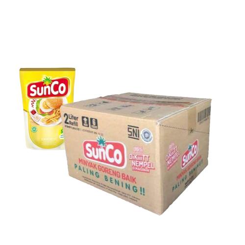 

ABN07 - MINYAK SUNCO KEMASAN 2 LITER ISI 4 POUCH