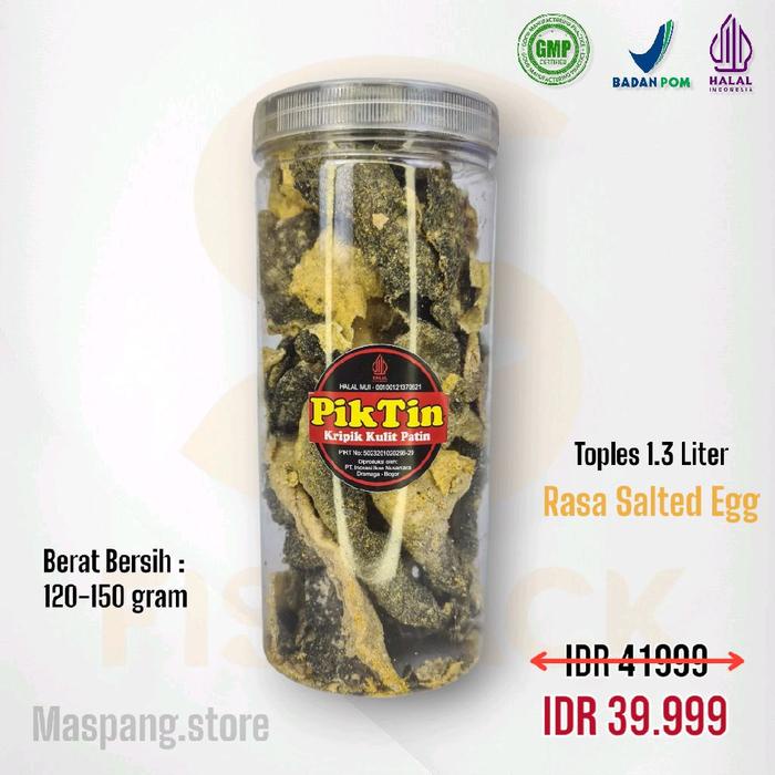 

Keripik Kulit Ikan Patin Kemasan Toples Ekonomis [Camilan Snack Pedas Krupuk Food cemilan basreng]