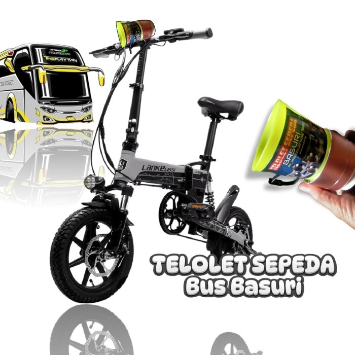Telolet basuri sepeda telolet bus basuri Klakson sepeda listrik telolet bel sepeda