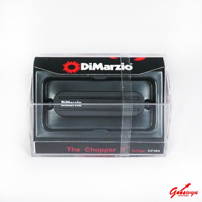 DiMarzio DP384BK The Chopper T Bridge Guitar Pickup, black