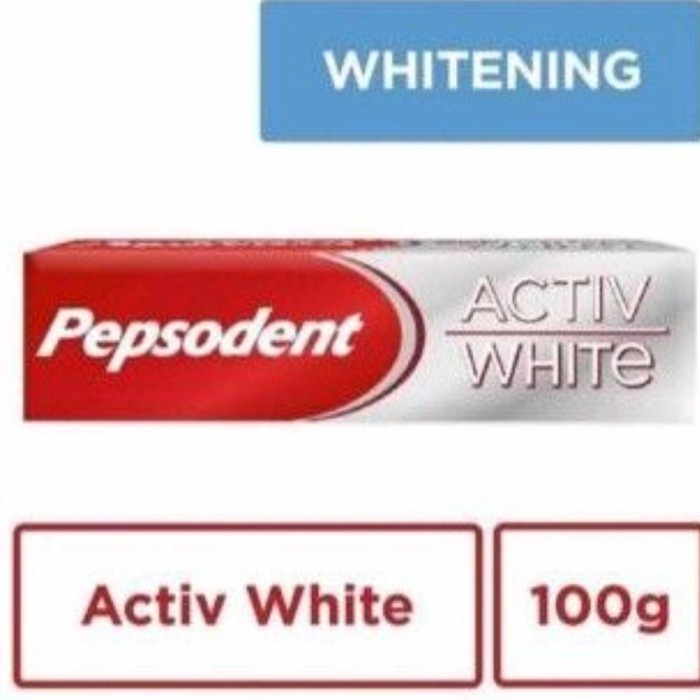 Tebaru Pepsodent Toothpaste Active White 100gr / odol / Aktif White / Tooth p Berkualitas
