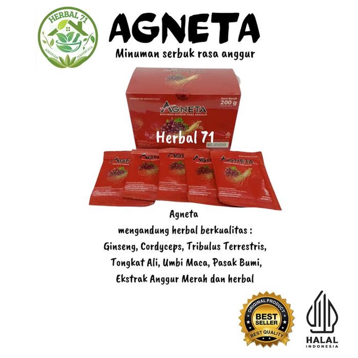 

BARANG TERLARIS AGNETA MINUMAN RASA ANGGUR 10SACHET COD