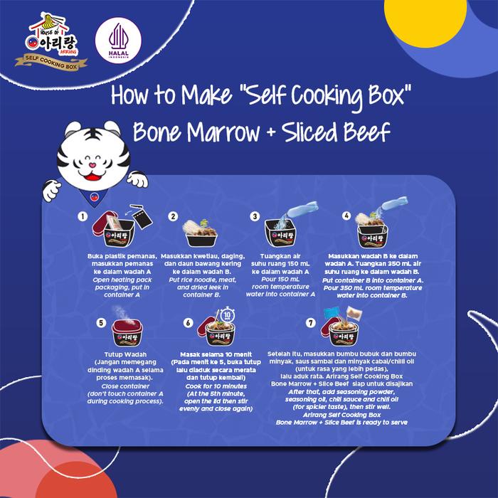 

terbaru !!! arirang self cooking refill korean beef curry 480gr (3pcs) ready