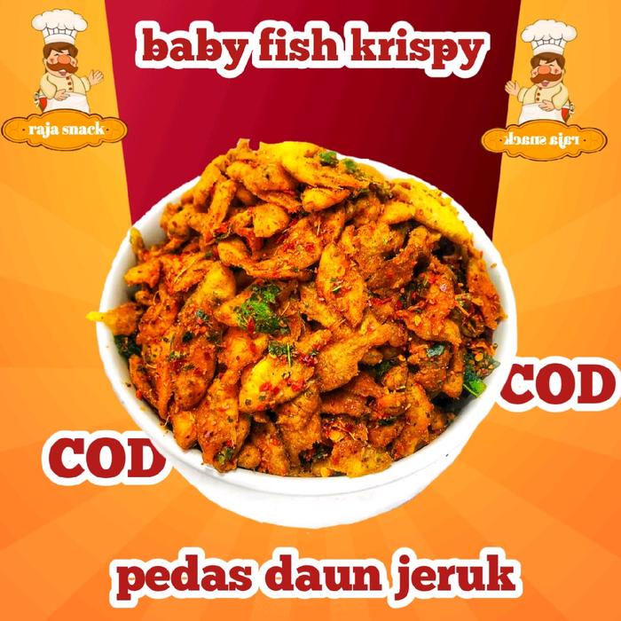 

terbaru !!! baby fish crispy /ikan pepetek 1kg pedas food ready