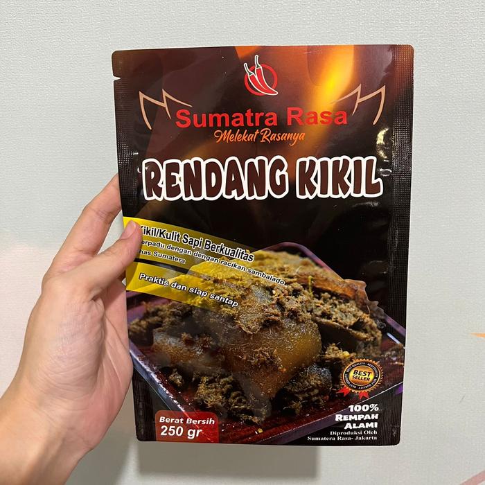 

terbaru !!! sumatra rasa - kikil rendang - ekonomis enak ready