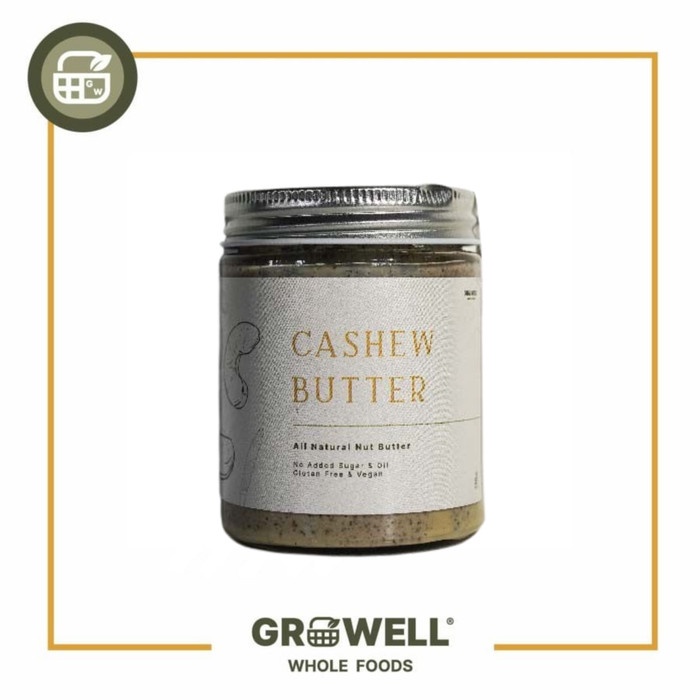 

Growell Cashew Butter 100% Natural 200Gr