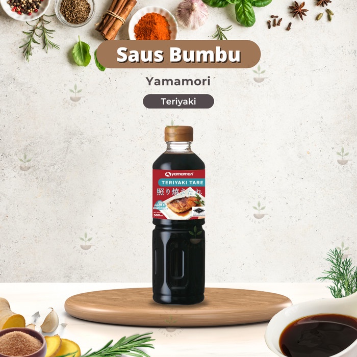 

Yamamori Teriyaki Sauce 500Ml- Bumbu Saus Teriyaki Yamamori