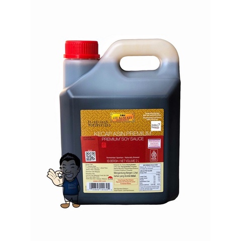 Lee Kum Kee Premium Soy Sauce- Kecap Asin Jerigen 2L