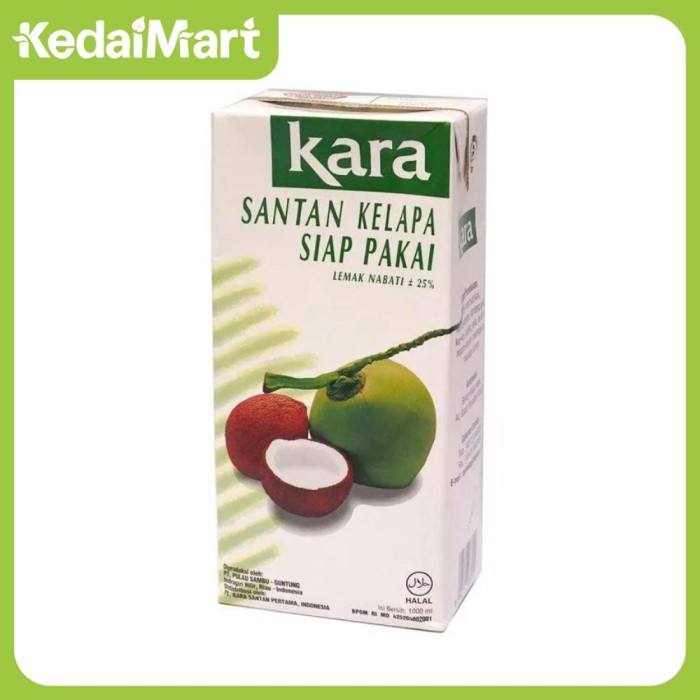 

Santan Kelapa Kara 1000 Ml