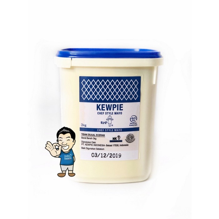 

Kewpie Chef Style Mayo- Mayonnaise 3Kg