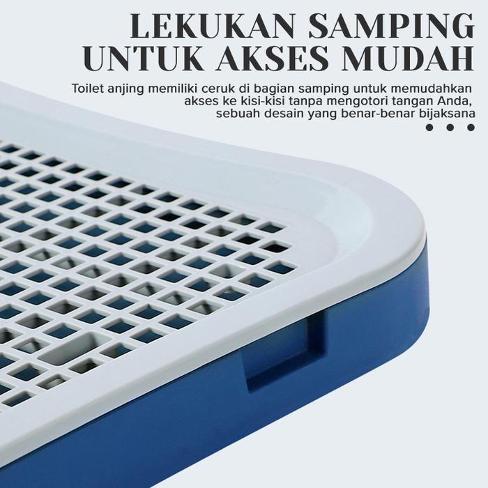 Toilet Anjing Pet Toilet Training Tempat Pipis Anjing Besar Dan Dinding