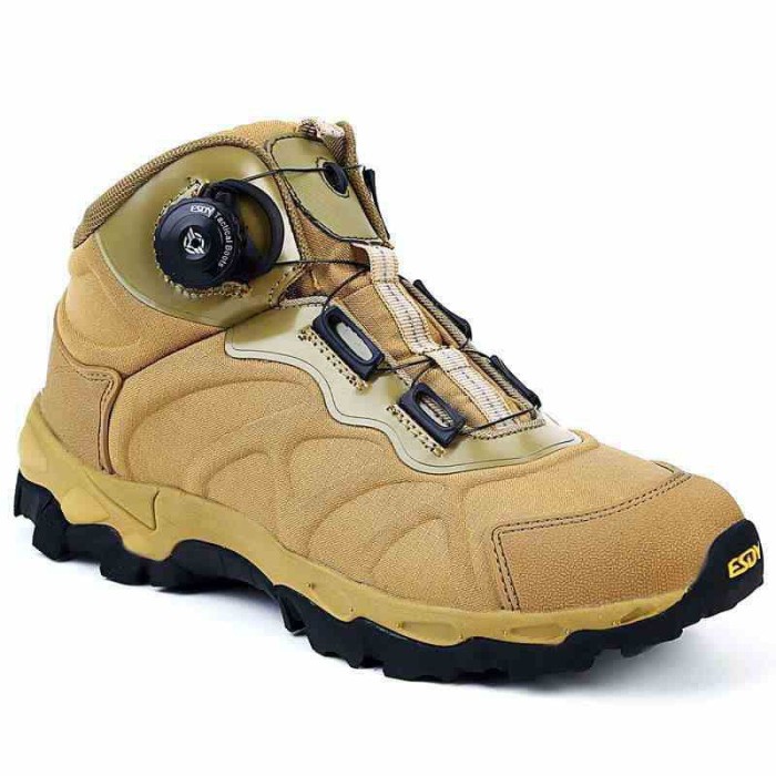 SEPATU ESDY PUTAR TACTICAL ARMY BOOTS 6 INCH 3 VARIAN WARNA
