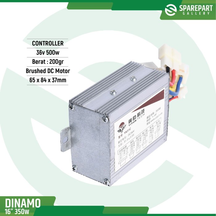 Controller sepeda listrik 36v DC 500w Trail Mr.Jackie