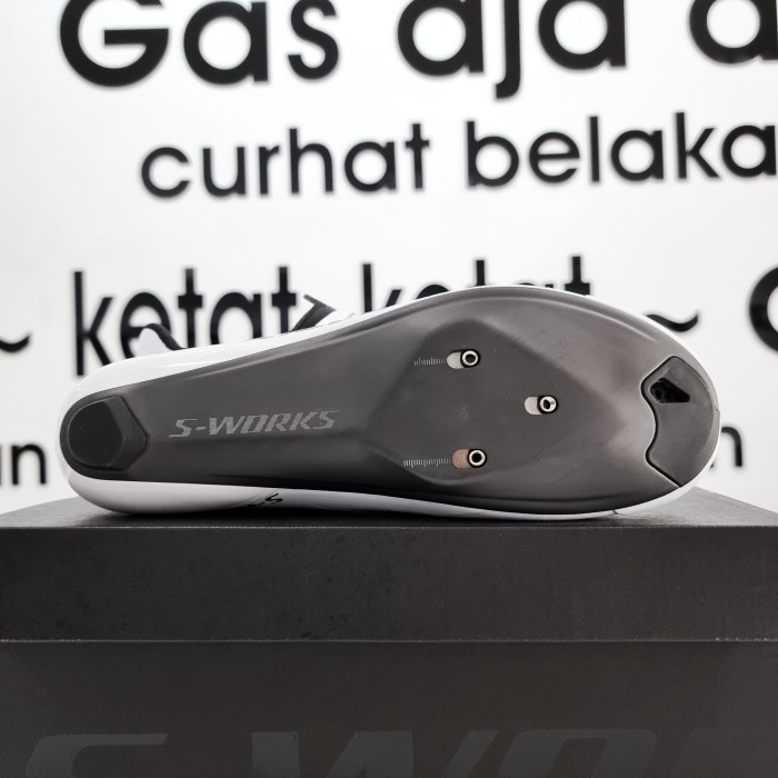 Sepatu Cleat Sepeda S-Works Torch Road Shoes - Team White