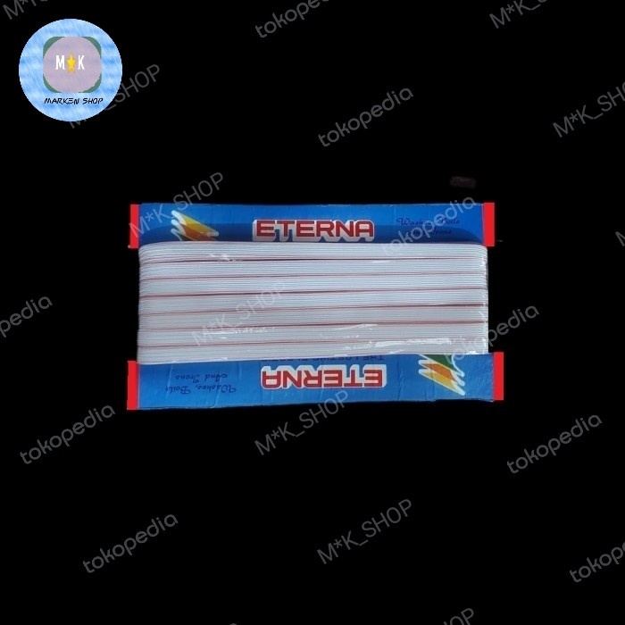

Karet Kolor Ukuran 7 mm Merk: " ETERNA
