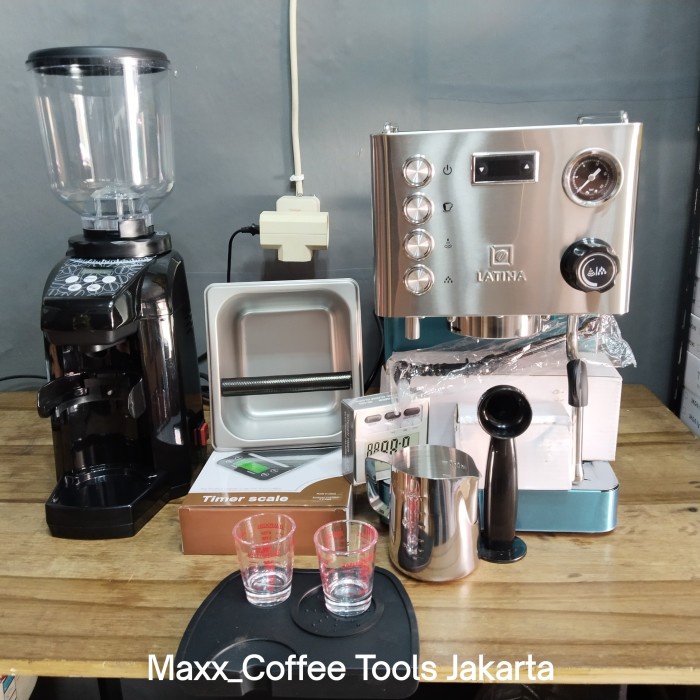 paket mesin kopi espresso latina Altro + Grinder / Paket Usaha coffee
