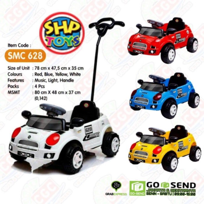 Mainan Anak Mobil Dorong Smc 628 - Mainan Mobil Dorong Anak