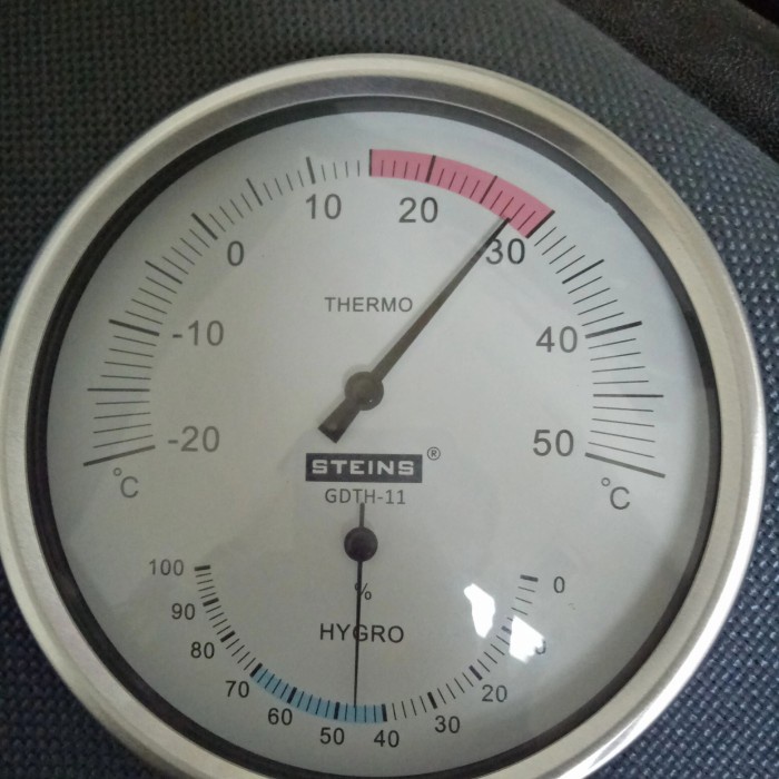 Terpopuler Thermometer Hygrometer 5 Inch Steins / Analog Hygrometer 5 Inch Steins