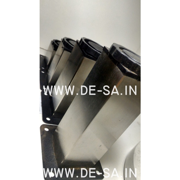 KAKI MEJA / SOFA KOTAK STAINLESS 10 CM :)