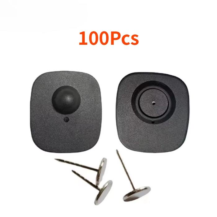 100 pcs Pin Sensor OP Big Tag Anti-Kemalingan toko Eas Anti-Theft Tag