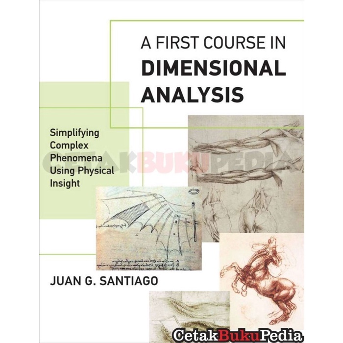 fisik Santiago J A First Course in Dimensional Analysis 9 SoftCover