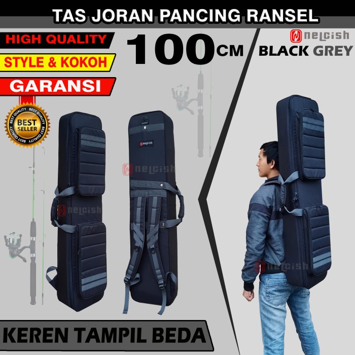 READY TAS JORAN PANCING 100 CM RANSEL KOTAK TAS ALAT MANCING BY NELCISH PACKING AMAN