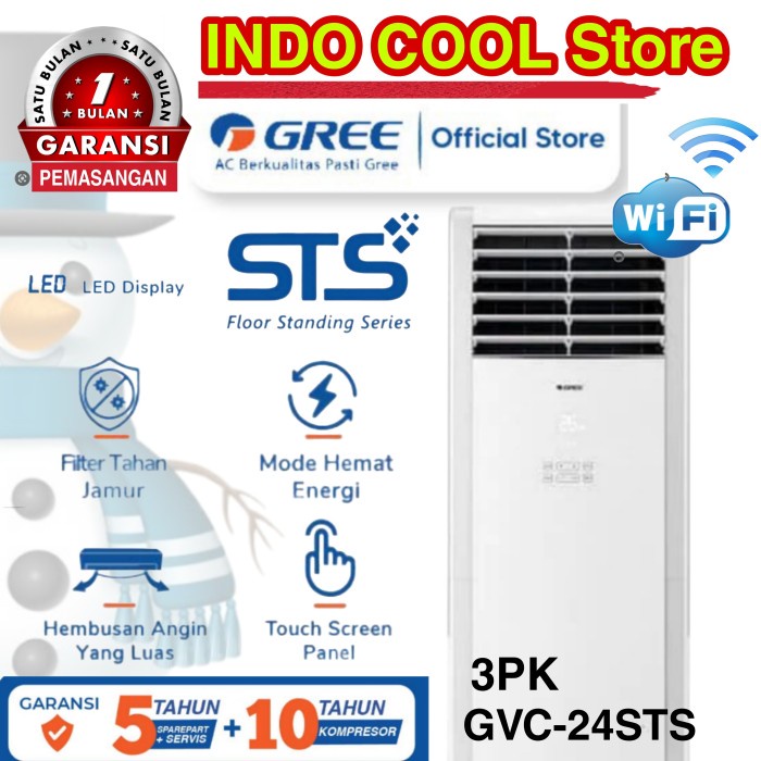 Ac Floor Standing Gree 3PK ( 1phase)