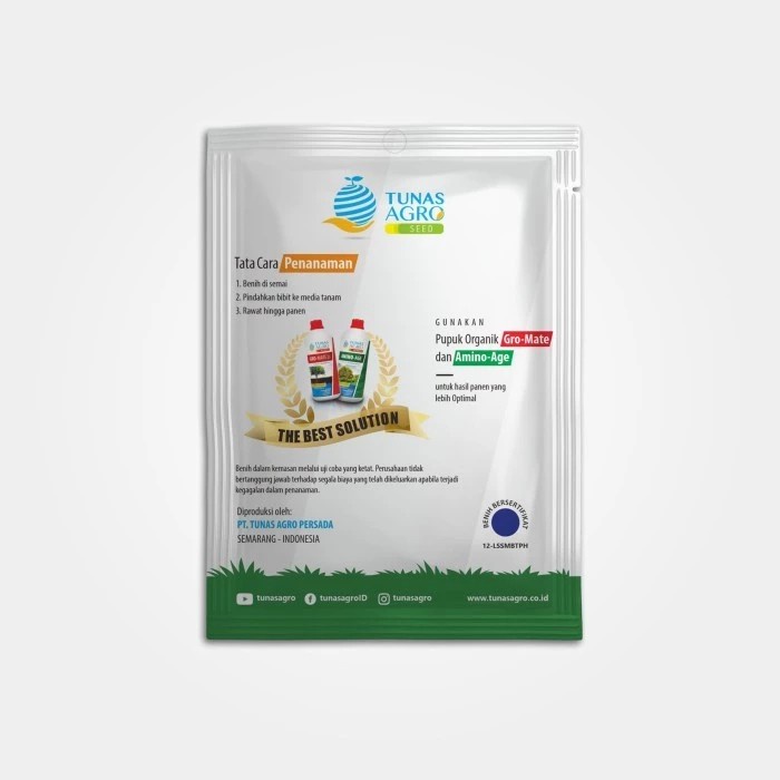 New Benih Melon Kirani F1 25 Biji Tunas Agro Ready