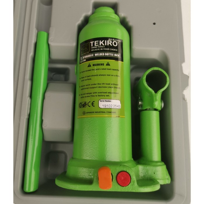 TEKIRO DONGKRAK BOTOL 6 TON DONGKRAK MOBIL HYDRAULIC ORIGINAL