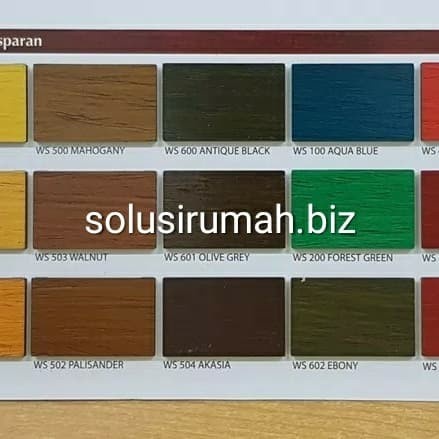 .........] POLITUR MOWILEX WOODSTAIN 500 1LITER KAYU POLITUR AIR WOOD STAIN 1L