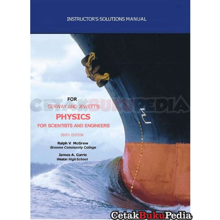 Fisik Instructions Manual to Serway Jewett's Physics Scientists