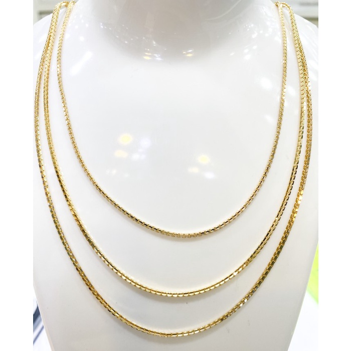 Kalung emas kuning 700 italy santa