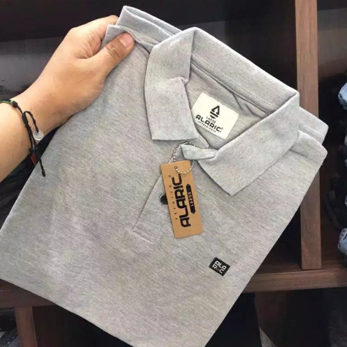 Baju Kaos Polo Pria Alaric / Tshirt Polo Branded Murah