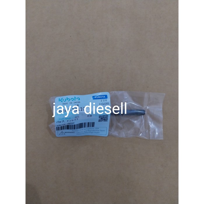 VALVE INLET D1105/KLEP MINYAK D1105/KUBOTA